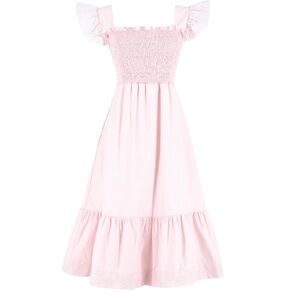 NWT Dondolo Women’s Pink Smocked Dress- Nap Dress Style